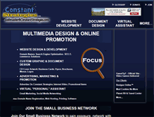 Tablet Screenshot of constantstrategies.com